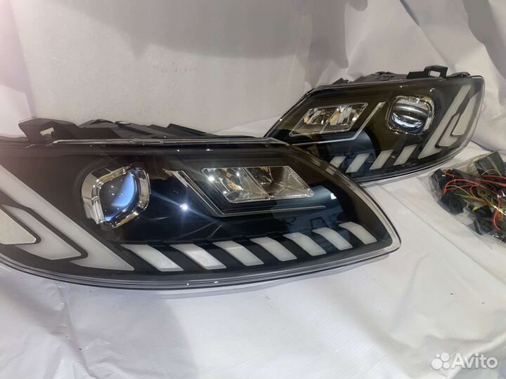 Фары audi q7 full led 2006-2015 4l