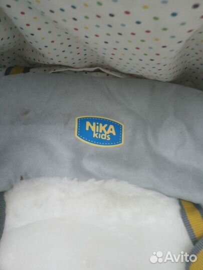 Санки коляска nika