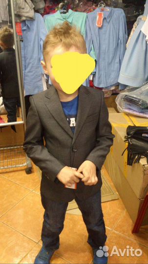 Пиджак детский(124-128р)