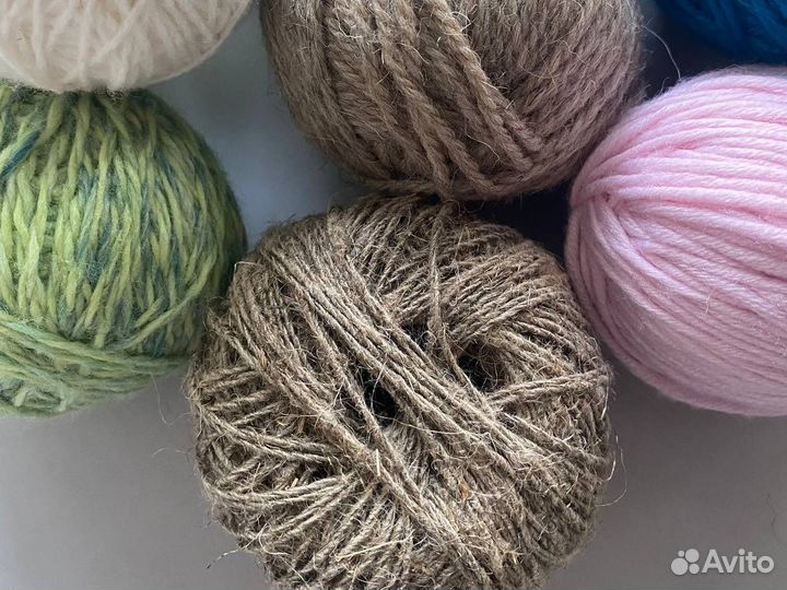 Пряжа для вязания пакетом