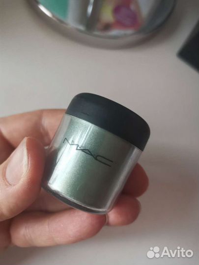 Рассыпчатые тени Mac (зеленые) оригинал