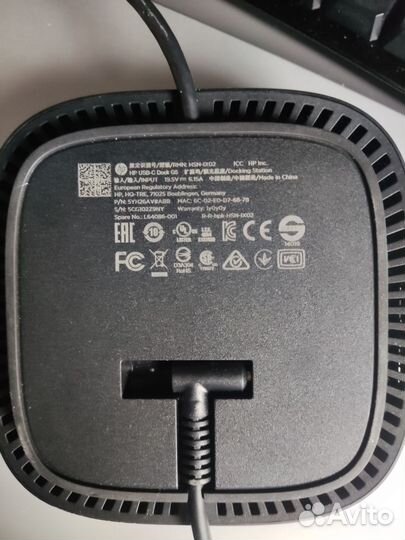 Док-станция HP USB-C Dock G5