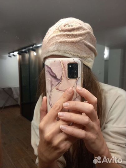 Валяная шапка ручной работы