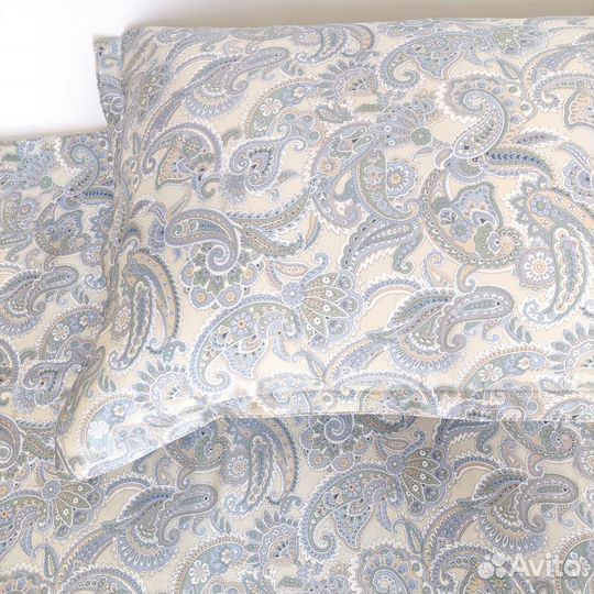 Комплект постельного белья из шёлка 22 мм, Евро