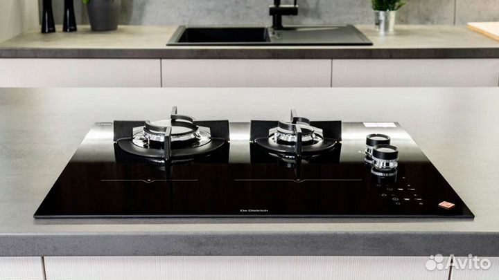 Варочная панель газ,индукция De Dietrich DPI7602BM