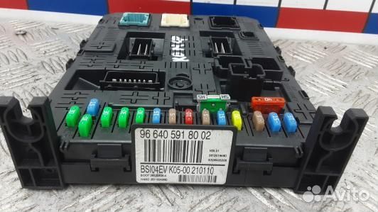 Блок комфорта peugeot 308 1 (TBE12M301)