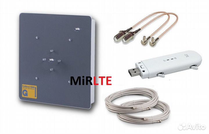 ZTE MF79u модем Wi-Fi с Антенной 4G MiMo все сим