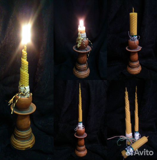 Свечи из вощины