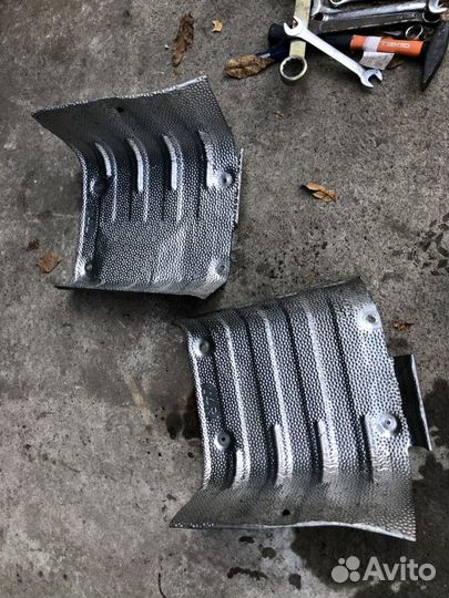 Термо экран глушителя BMW F02 750