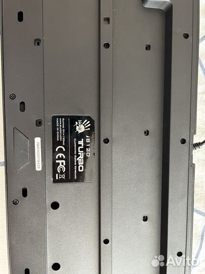 Игровая клавиатура проводная А4Tech Bloody B120