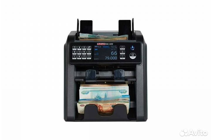 DoCash DC-55V - 2-х карманный счётчик банкнот