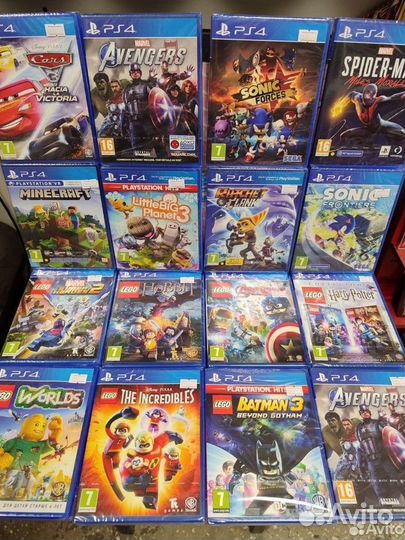 Sony PS4 лицензионные игры диски ps3, 4,5,xbox