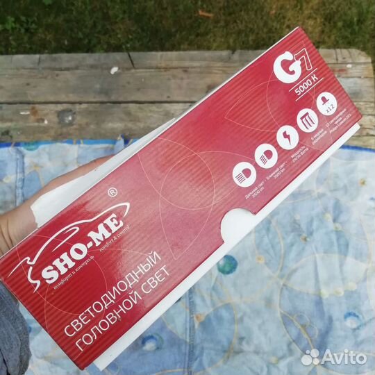 Светодиодные лампы Н7 Sho-me