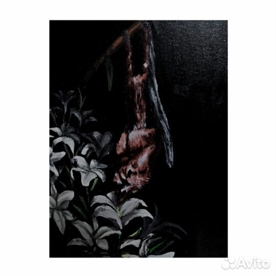 Летучая мышь картина маслом