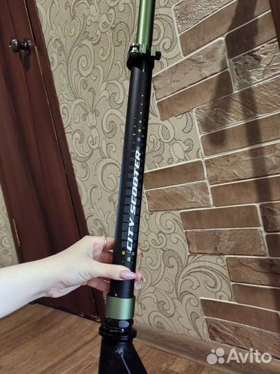 Городской самокат Tech Team City Scooter Green