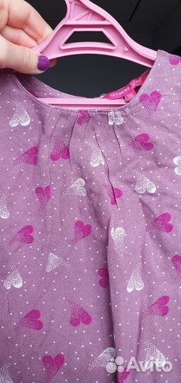 Платье для девочки 116 размер вискоза