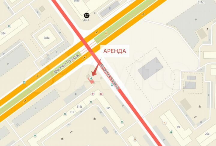 Сдам торговое помещение, 80 м²