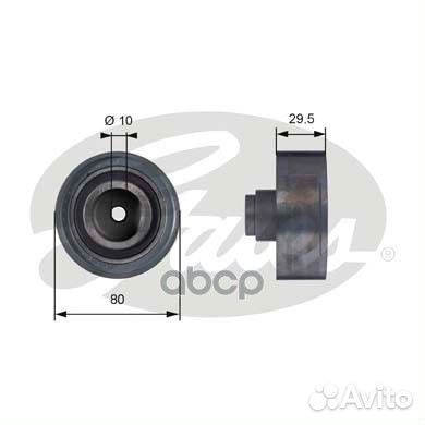 T42050 Ролик ремня грм VW golf 4/bora/audi A3/P