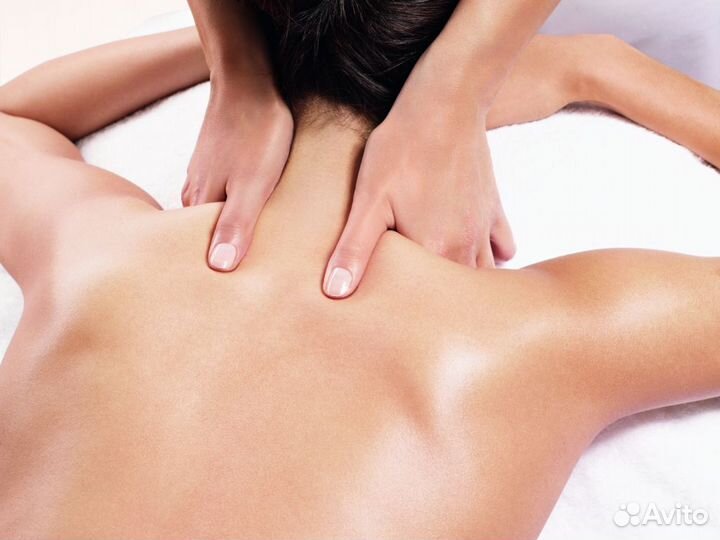Массаж всей спины, в т. ч. ШВЗ, холка
