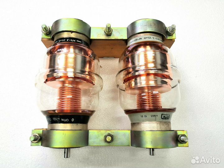 2 шт 10-200 пФ 25 кВ вакуумные переменные конденса