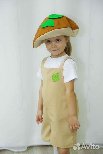 Костюм гриб 98-116 прокат