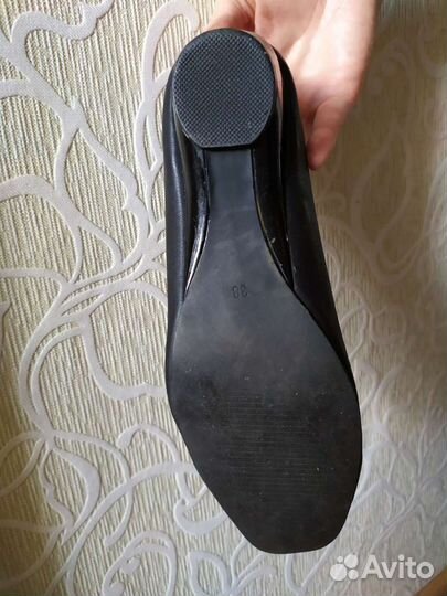 Туфли женские кожаные