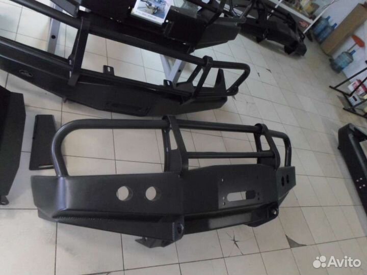 Бампер силовой передний Land Cruiser Prado 90/95