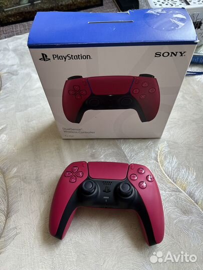 Геймпад для PS5 Sony DualSense Cosmic Red