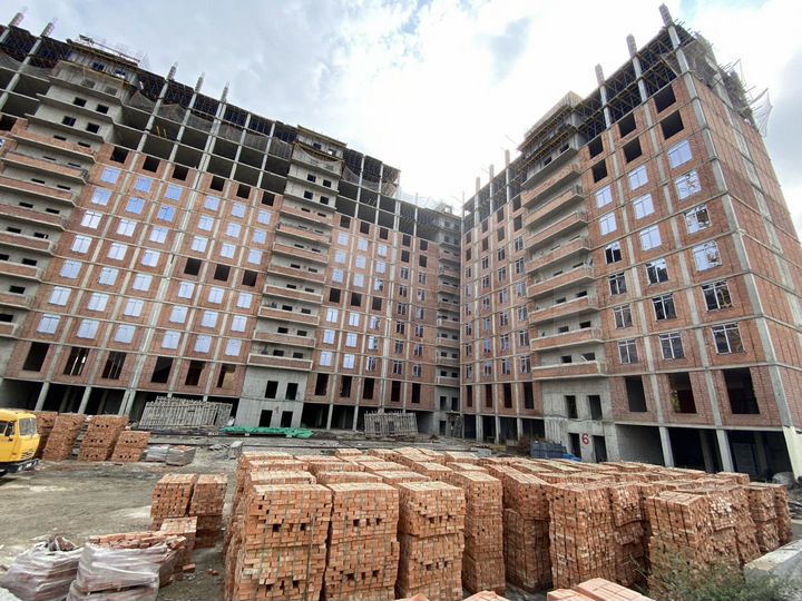 2-к. квартира, 60,7 м², 4/16 эт.