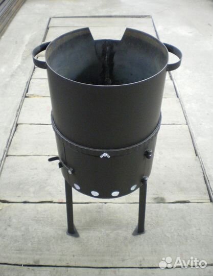 Походная печь под казан