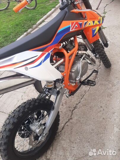 Питбайк ataki prame 125
