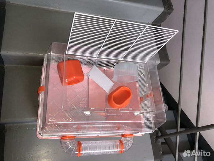 Клетка террариум для хомяков песчанок грызуна крыс