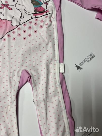 Новый комбинезон слип для девочки kari 80