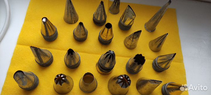 Насадки кондитерские для отделки тортов и пирожных