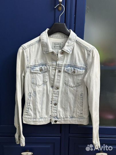 Джинсовая куртка pull bear