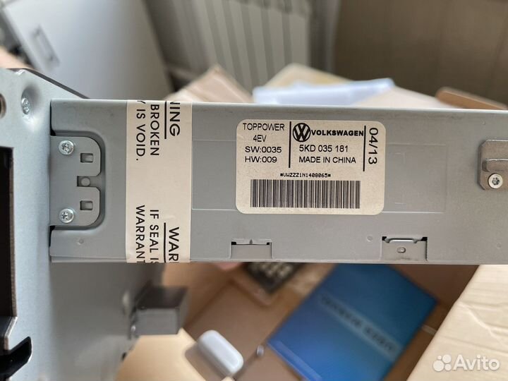 Магнитола volkswagen polo