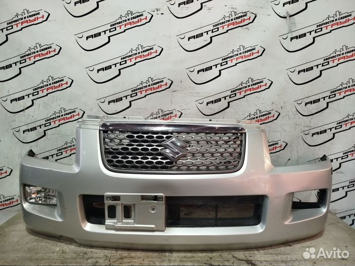 Бампер suzuki solio wagon правый solio MA34S MA64S 7171182H00Z7T прямоугольная туманка передний сере
