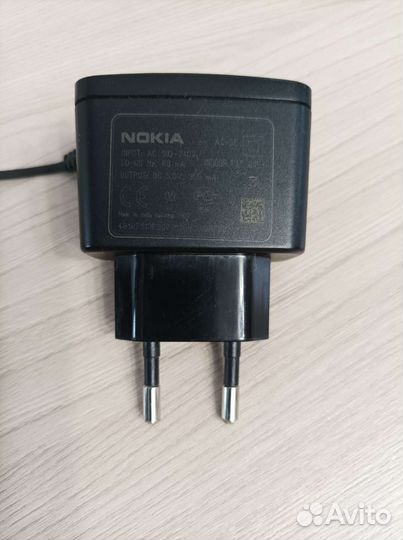 Зарядное устройство Nokia AC-3E; 5V 350mA оригинал
