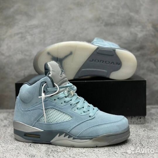 Кроссовки Air Jordan 5 Blue Bird