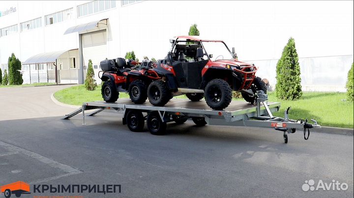 Прицеп-платформа двухосный старт3 до 2700кг