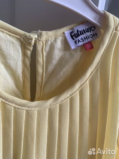 2 платья для девочки 116 zara и futurino