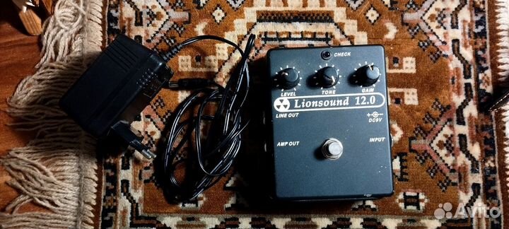 Гитарная педаль Lionsound 12.0 Овердрайв/Дисторшн