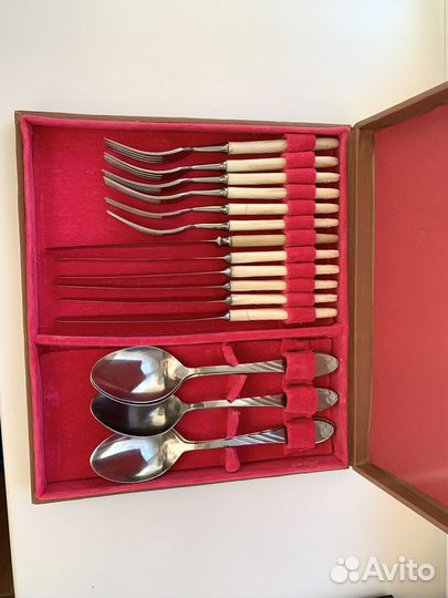 Столовый набор СССР (ложки, вилки, ножи)