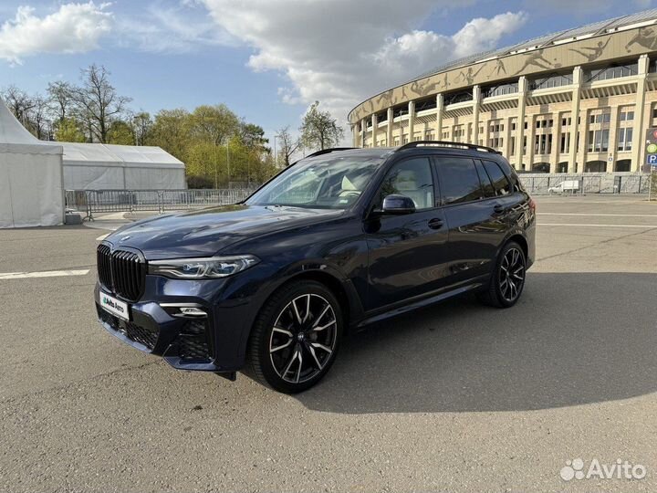 BMW X7 3.0 AT, 2020, 77 000 км