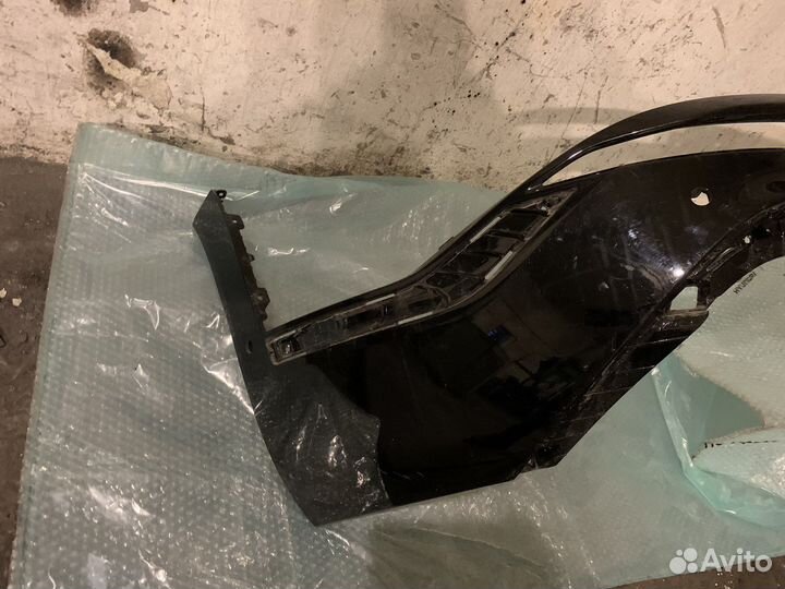 Юбка заднего бампера hyundai Santa Fe 4 rest