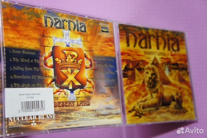Narnia – Desert Land - CD- Heavy Metal - 2001