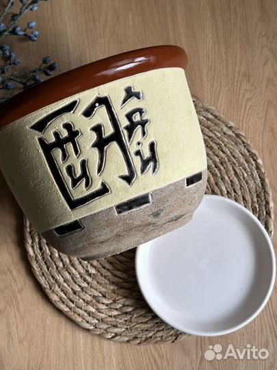 Керамический горшок для цветов