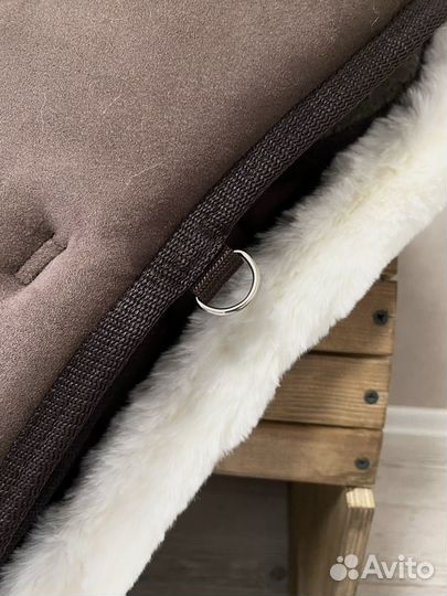 Замшевое седло Perfect с защитным вальтрапом