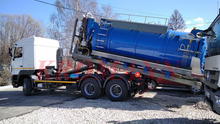 Установка илососная 16 м3 сменная под мультилифт