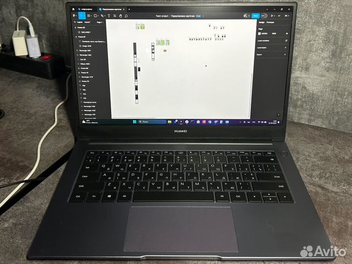 Huawei matebook d14 r5500u/8/512